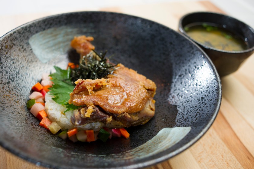 Duck Confit Donburi Duck Confit Donburi