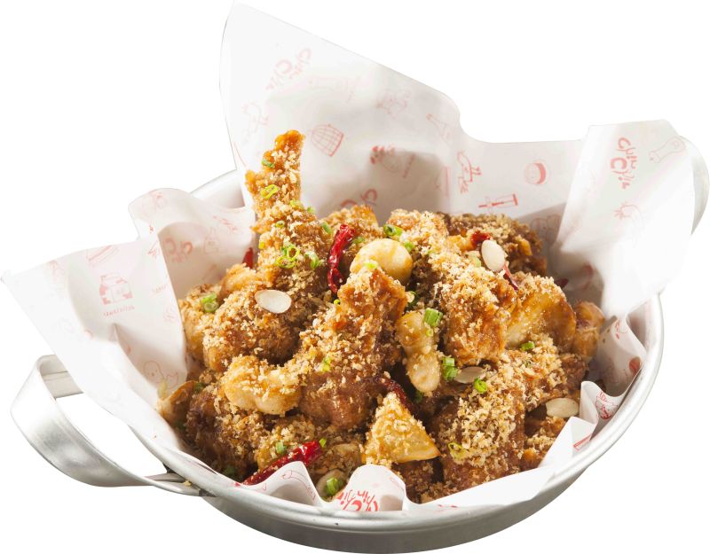 Chir Chir Garlicky Wings!