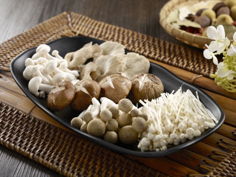 Assorted Mushrooms Platter