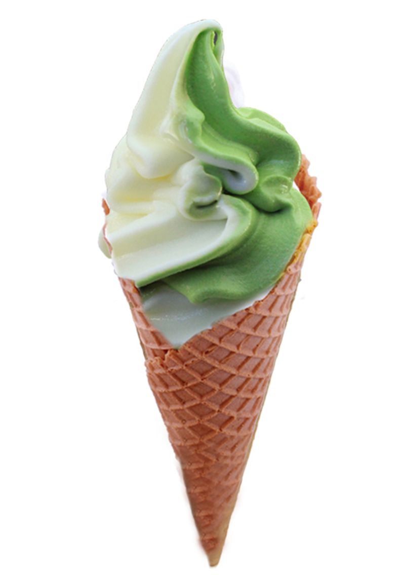 AmaSoy - Matcha Twist Cone