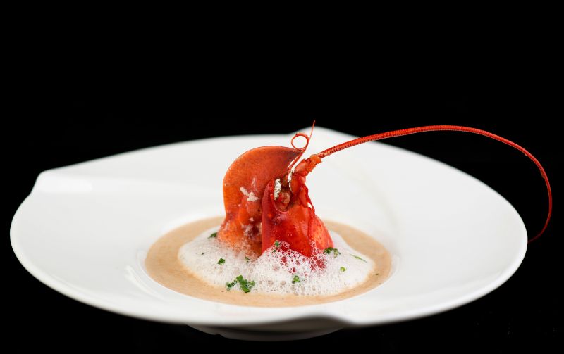 Violet Herbs - Lobster Cappuccino & Brandy