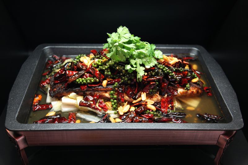 Sichuan Mala Grilled Fish