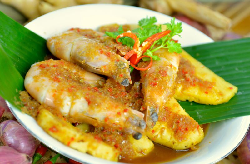 rempah nenas udang gala