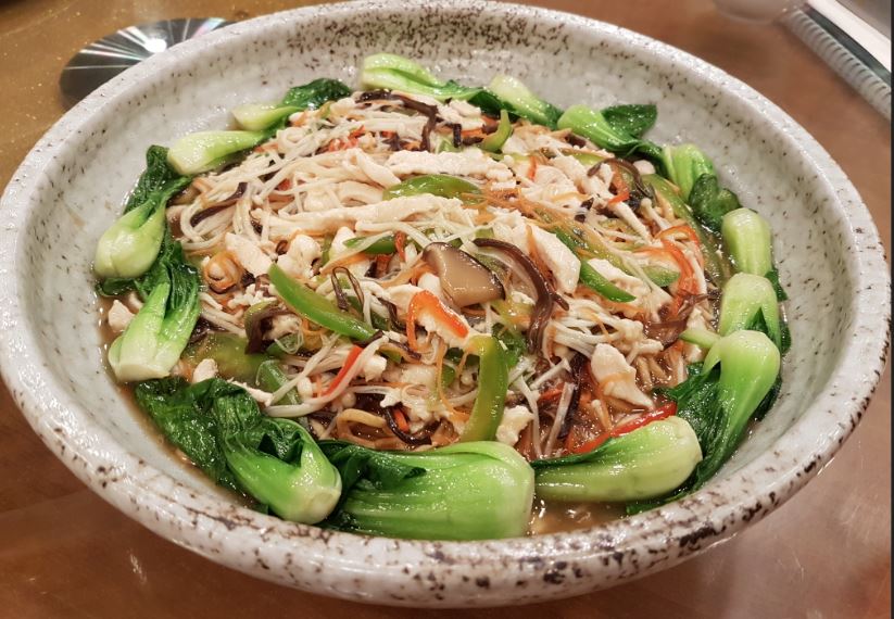 金针什锦福寿面