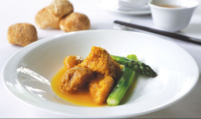 金汤小米焖猴头菇