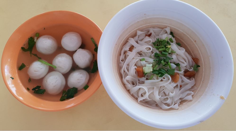 如切捷记鱼圆粿条