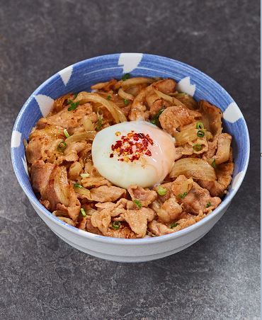 kogane yama - pork belly shogayaki don