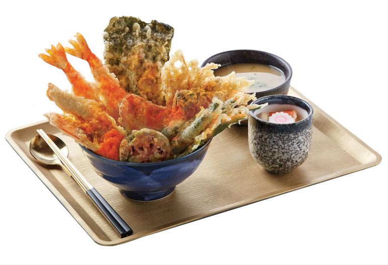 杂锦天妇罗盖饭