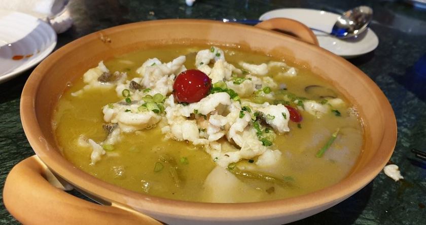 椒香豆汤酸菜鱼