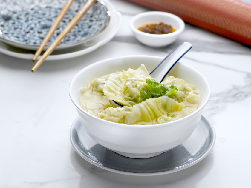 Shrimp Dumpling Soup