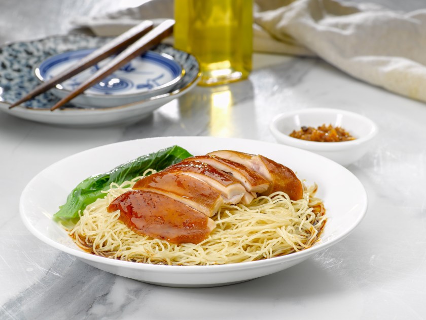 Specialty Rose Wine Soy Sauce Chicken Noodles
