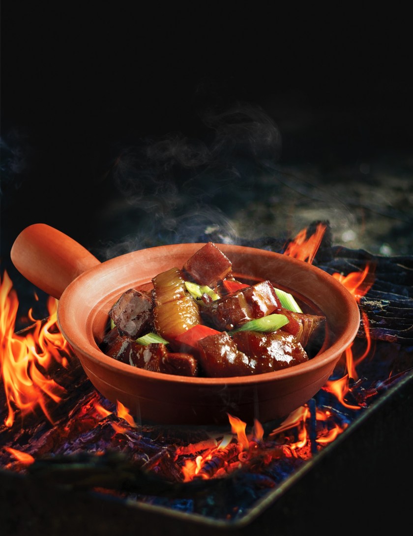 Crystal Jade Palace - Braised Sea Cucumber with Grandma Pork Belly