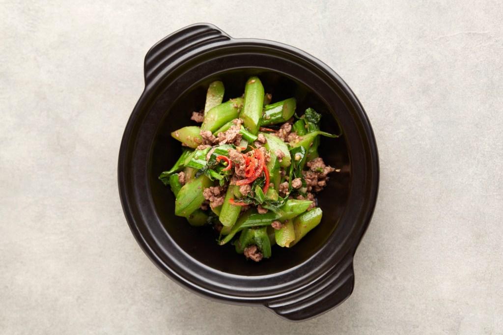 This image has an empty alt attribute; its file name is wok-friedn-kai-lan-spiced-minced-pork-1.jpg