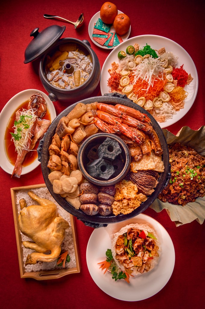 This image has an empty alt attribute; its file name is group-cny-dishes.jpg